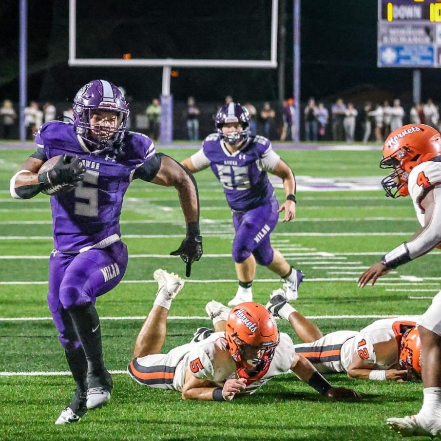 Milan's Jaydon Peete (5) was named a Tennessee Titans Class 2A Mr. Football finalist last season as he led the Bulldogs to the state semifinals.